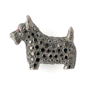 Black diamond scottie dog
