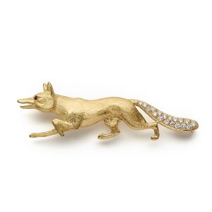 Fox with diamond tail