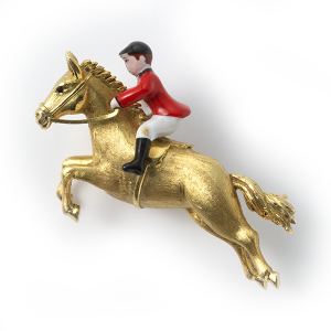 Jumping horse