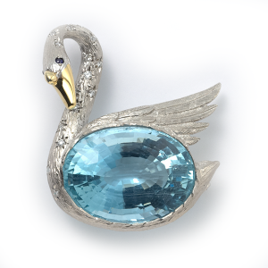 swan-with-aquamarine