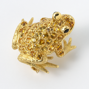 Yellow frog